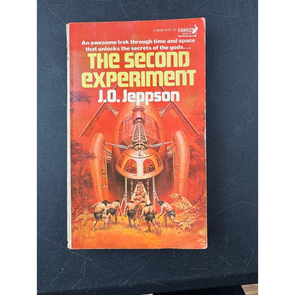 The Second Experiment by J O Jeppson Vintage Fawcett Crest‎ 1974